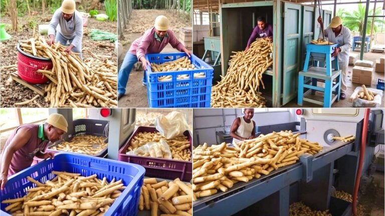 Exporter du manioc