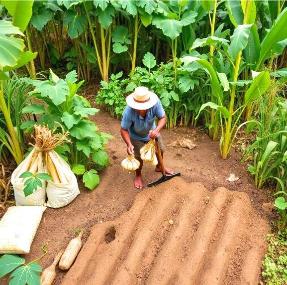 Les déchets de manioc comme alimentation animale