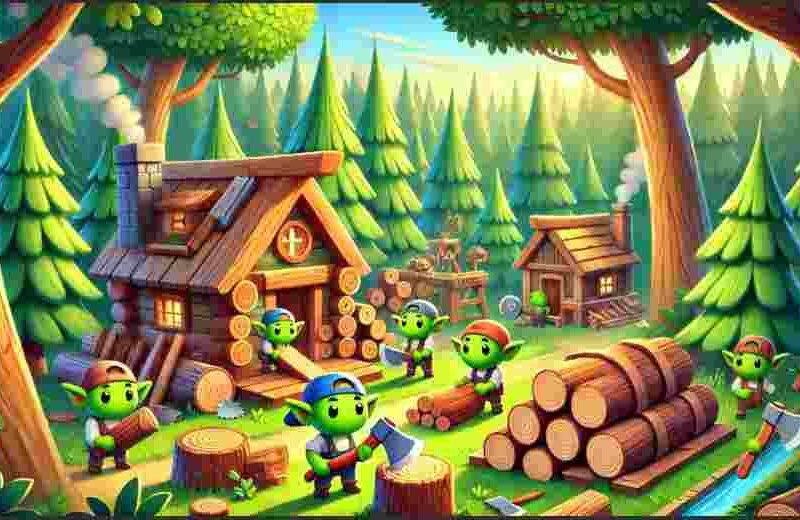 Goblins Wood Tycoon Idle Game MOD