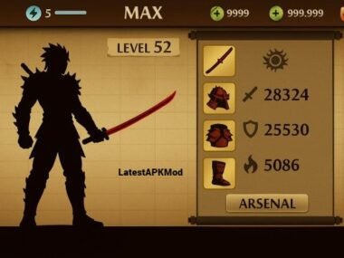Shadow Fight 2 Max Level 52