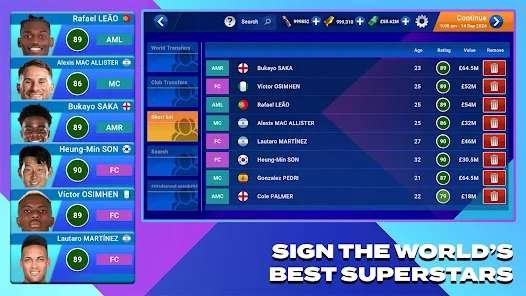 Sign players in Soccer Manager 2025 Sign players in Soccer Manager 2025